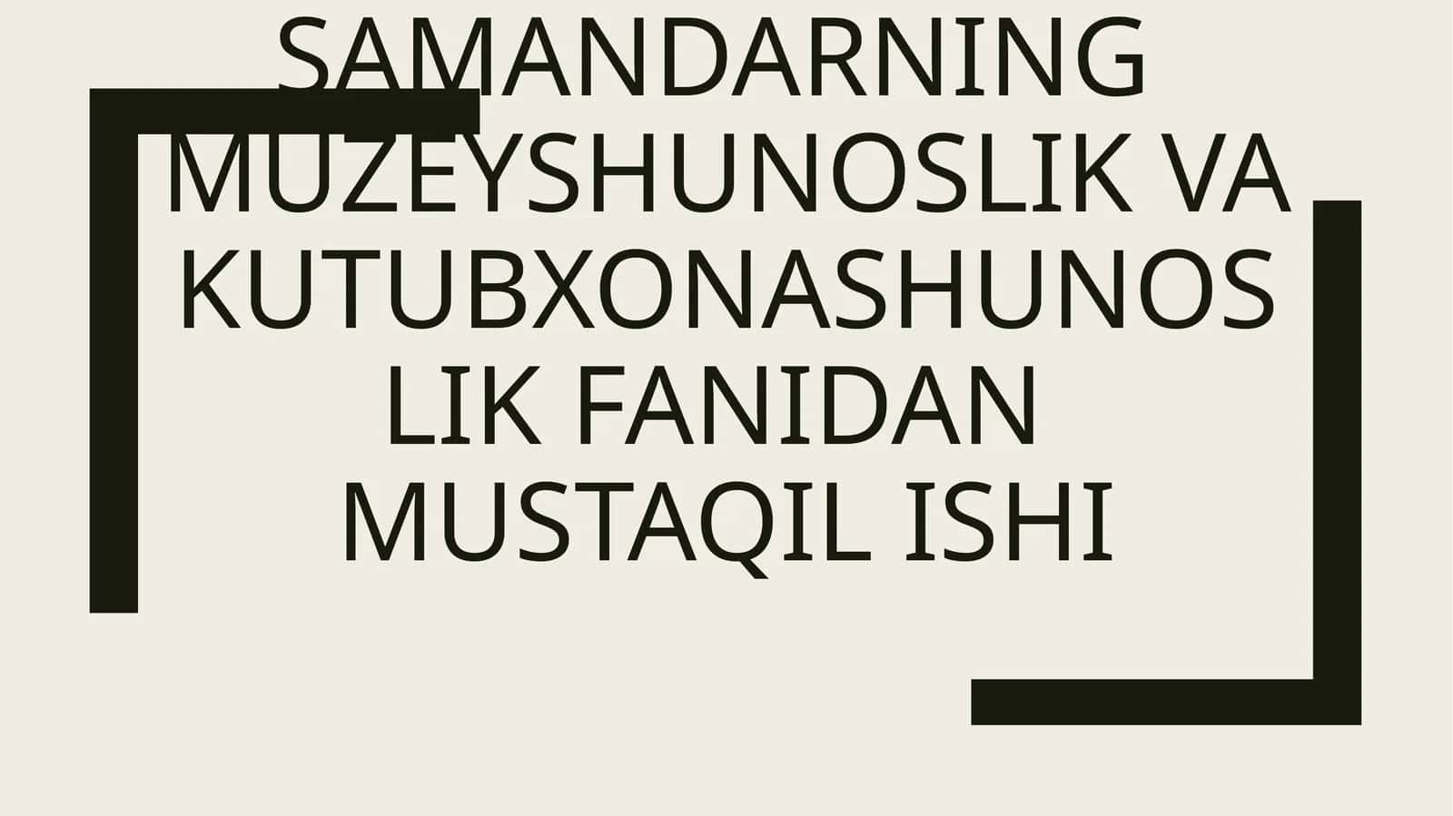 Dunyodgi eng katta Kutubxonalar (AQSH Kongresi Kutubxonasi)