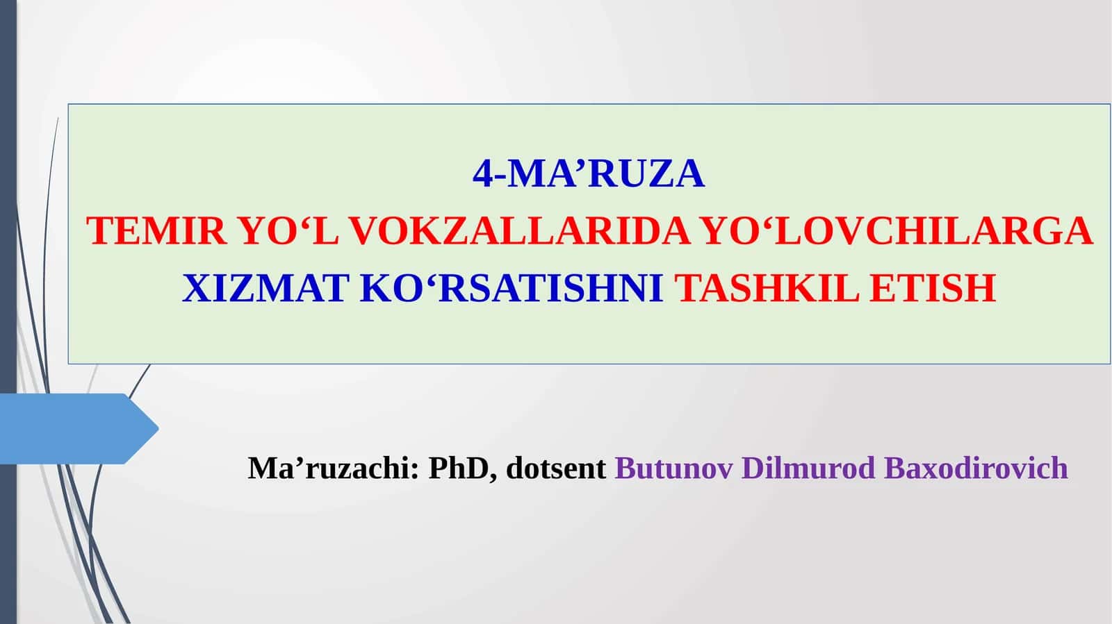 temir yoʻl vakzallari