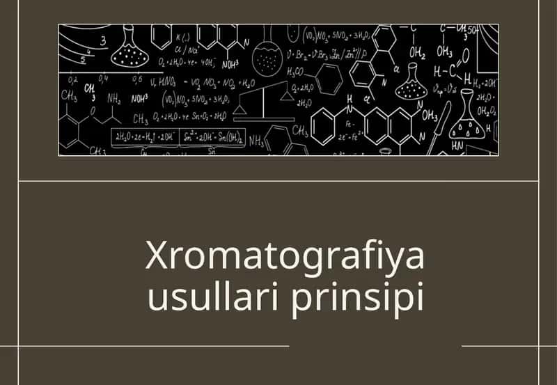 Xromatografiyausullariprinsipi
