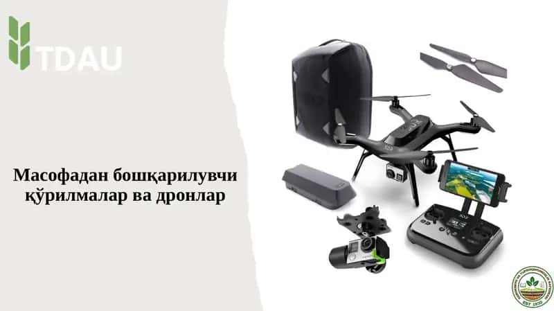 Dronlarni kelib chiqish tarixi