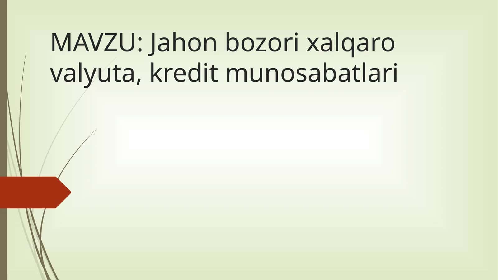 Jahon bozori