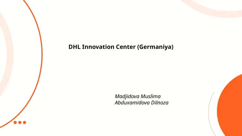DHL Innovation Center (Germaniya)