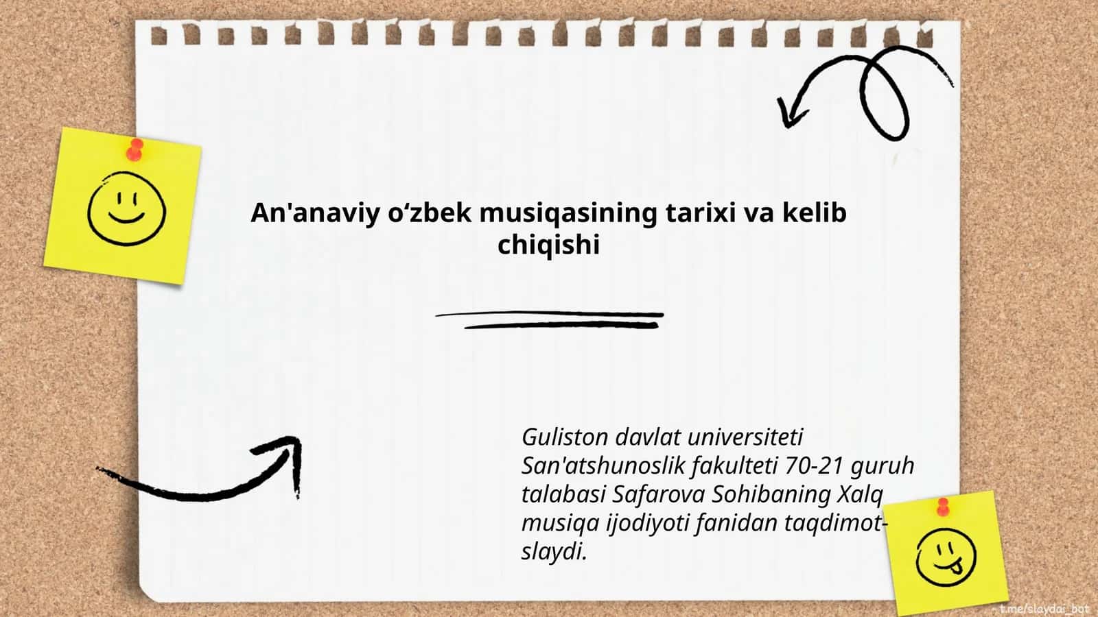 An'anaviy oʻzbek musiqasining tarixi va kelib chiqishi