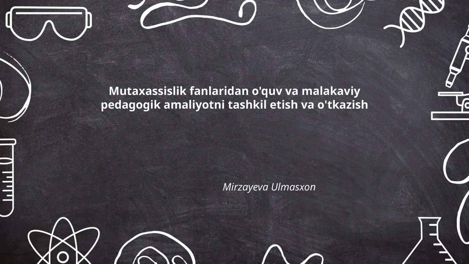 Amaliyot rejasini tuzish