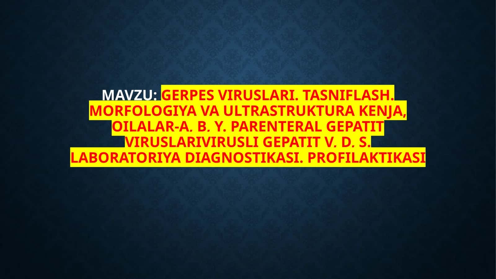 Gerpesviruslari