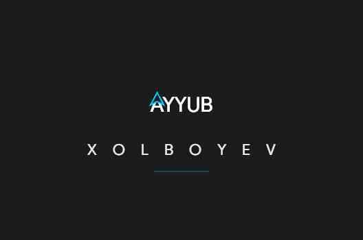 Ayyub Xolboyev